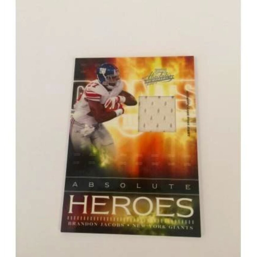 2007 Playoff Absolute Memorabilia Brandon Jacobs Giants #106/190 (043)
